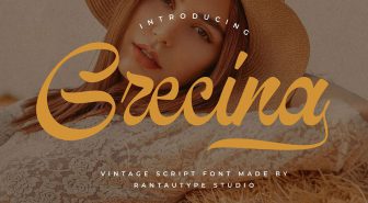 دانلود فونت Grecina انگلیسی