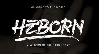 دانلود فونت Heborn انگلیسی