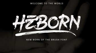 دانلود فونت Heborn انگلیسی