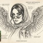 دانلود پرامپت تبدیل عکس به طرح آناتومی و مکانیکی داوینچی