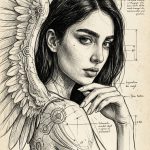 دانلود پرامپت تبدیل عکس به طرح آناتومی و مکانیکی داوینچی