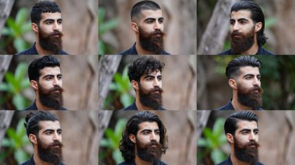 دانلود طراحی حرفه ای استایل و تست مدل مو با پرامپت دقیق