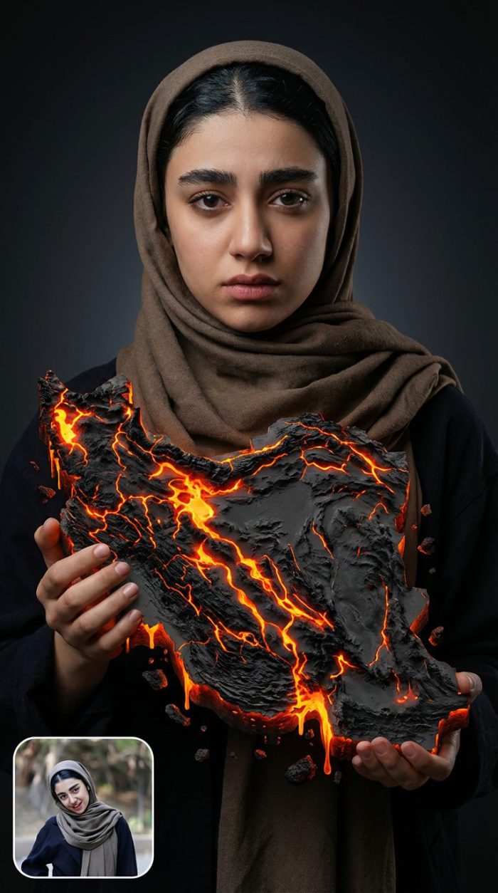 پرامپت های عکس در آغوش گرفتن ایران ( ایران زخمی وطنم )