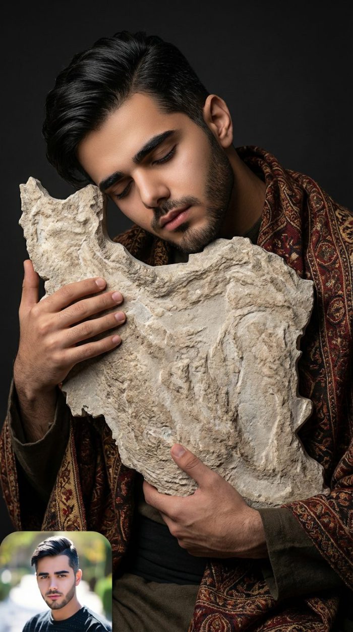 پرامپت های عکس در آغوش گرفتن ایران ( ایران زخمی وطنم )