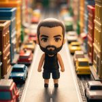 دانلود پرامپت خلق دنیای مینیاتوری – تبدیل چهره به عروسک سه بعدی