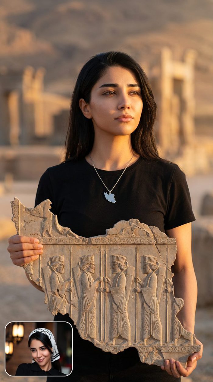 پرامپت های عکس در آغوش گرفتن ایران ( ایران زخمی وطنم )