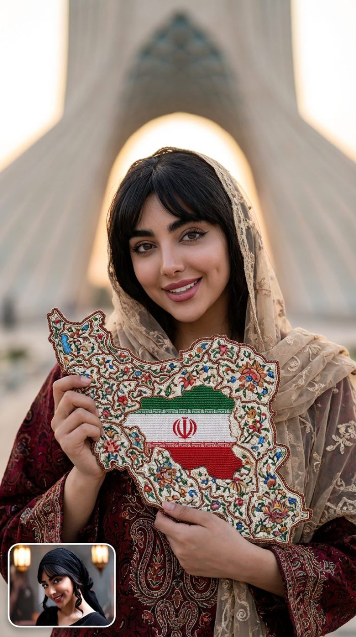 18 پرامپت عکس در آغوش گرفتن ایران ( ایران زخمی وطنم )